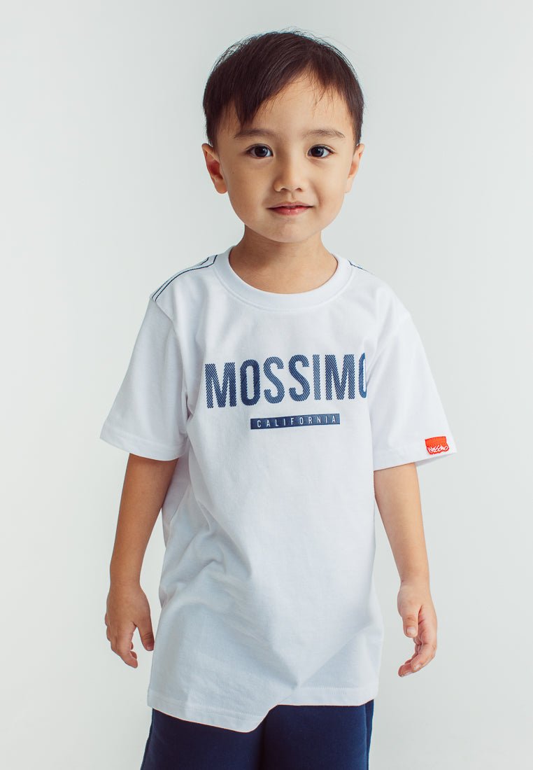 White Graphic Tshirt with High Density California Print - Mossimo PH