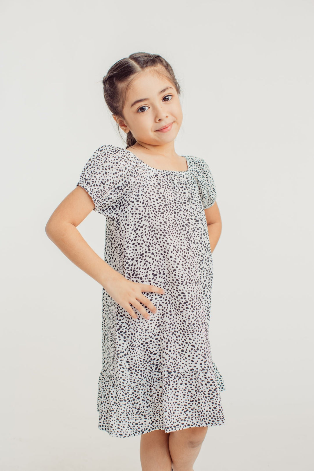 White Ruffled Dress Kids Girls - Mossimo PH