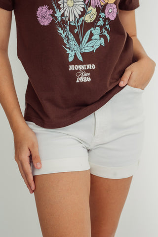 White Short Mom High - Mossimo PH