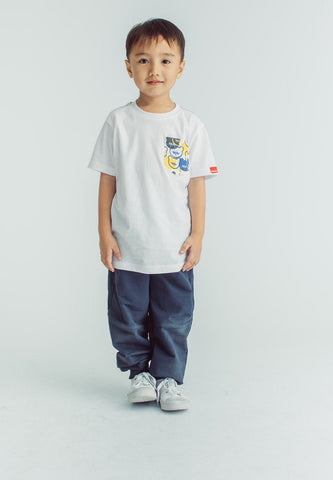 White Unisex Basic Tshirt with Pocket - Mossimo PH