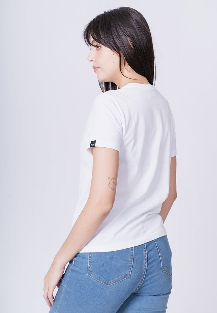 White with Mossimo Flat Print Classic Fit Tee - Mossimo PH
