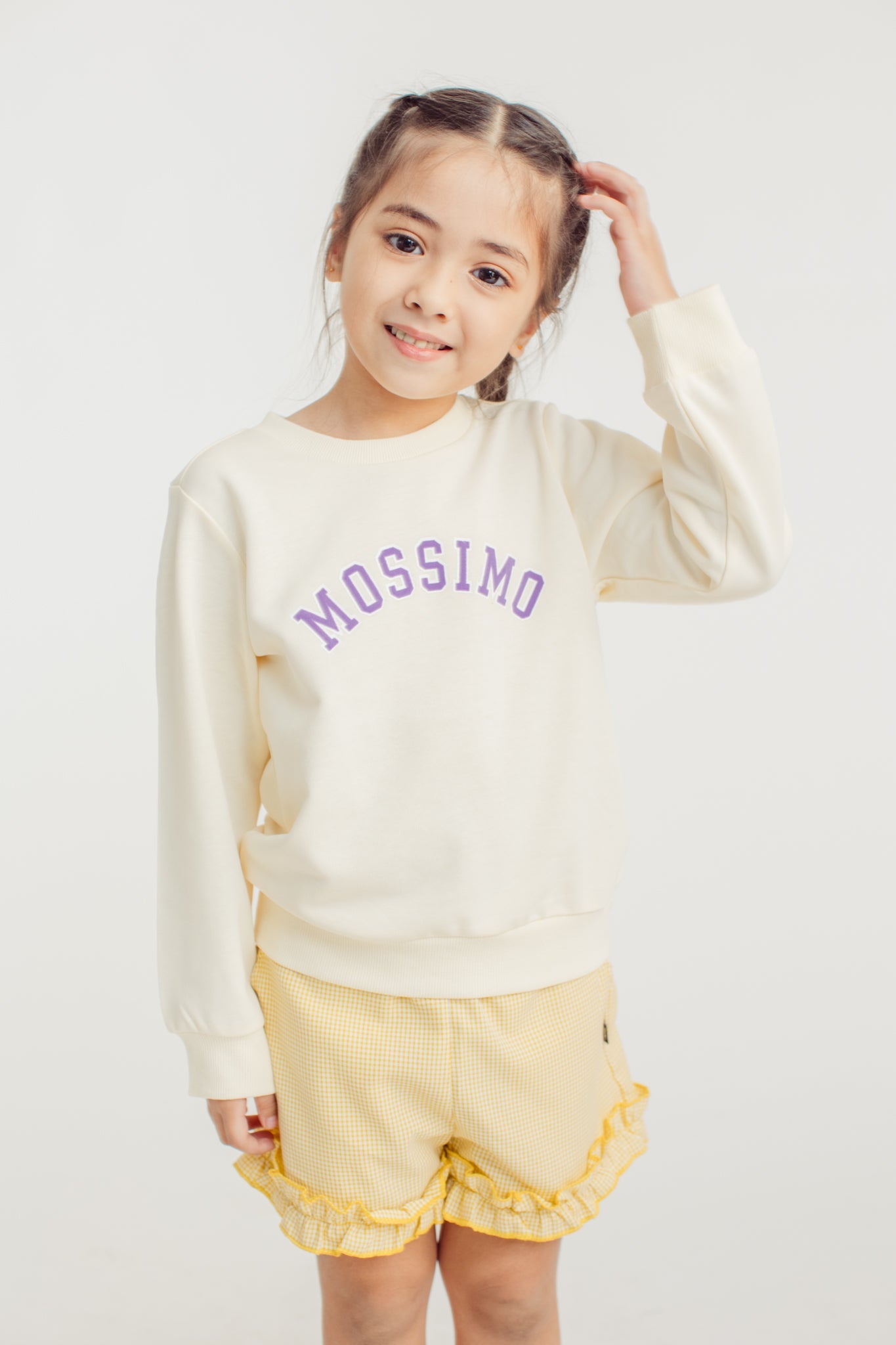 Yellow Girls Printed Pullover Kids - Mossimo PH