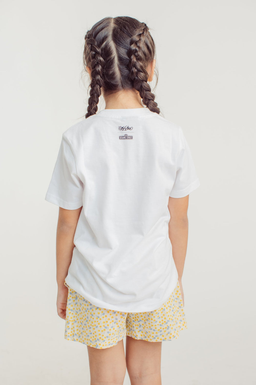 Yellow Printed Pull on Shorts Kids Girls - Mossimo PH