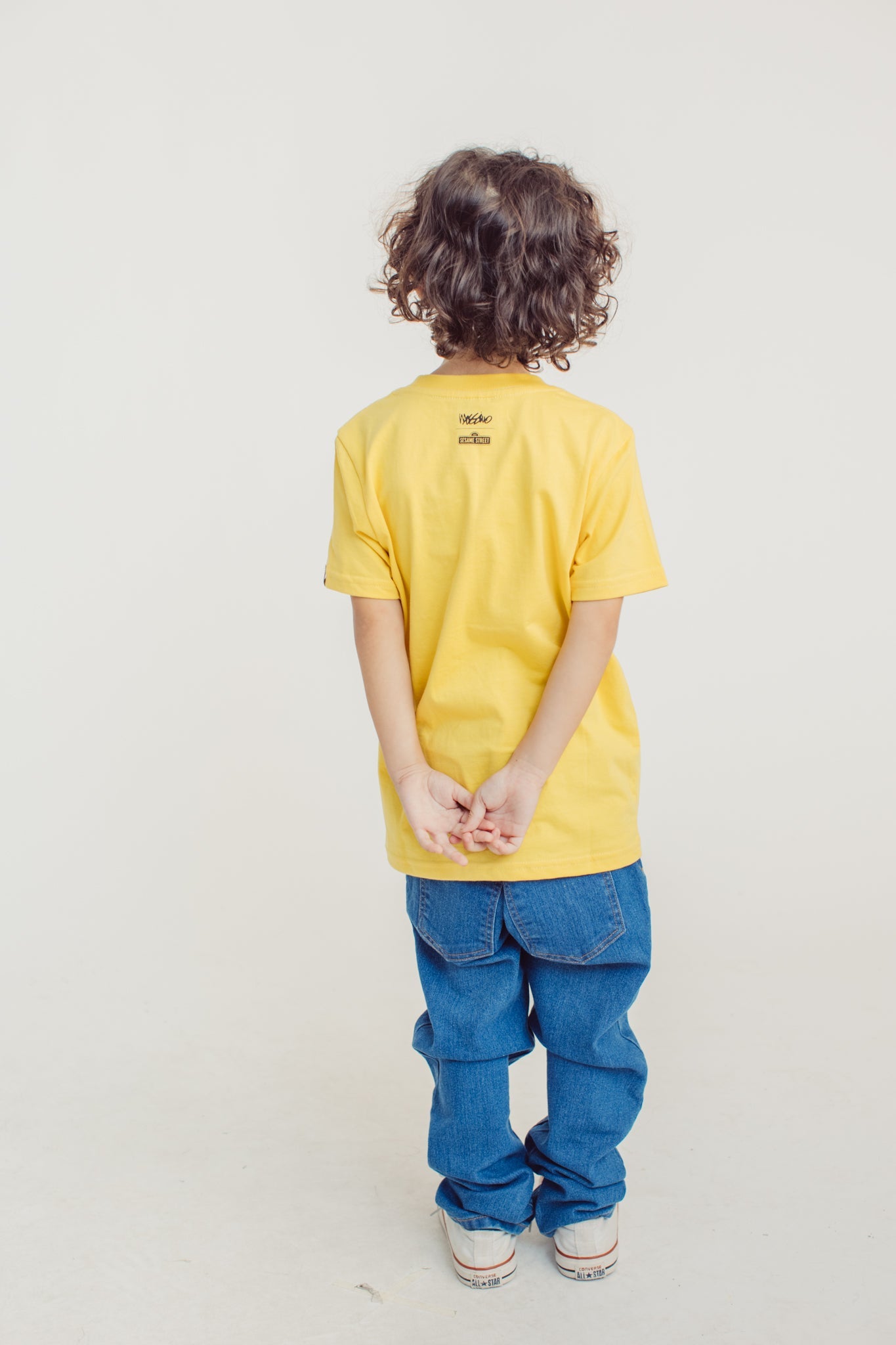 Yellow with Big Bird Embroidery Kids Tees - Mossimo PH